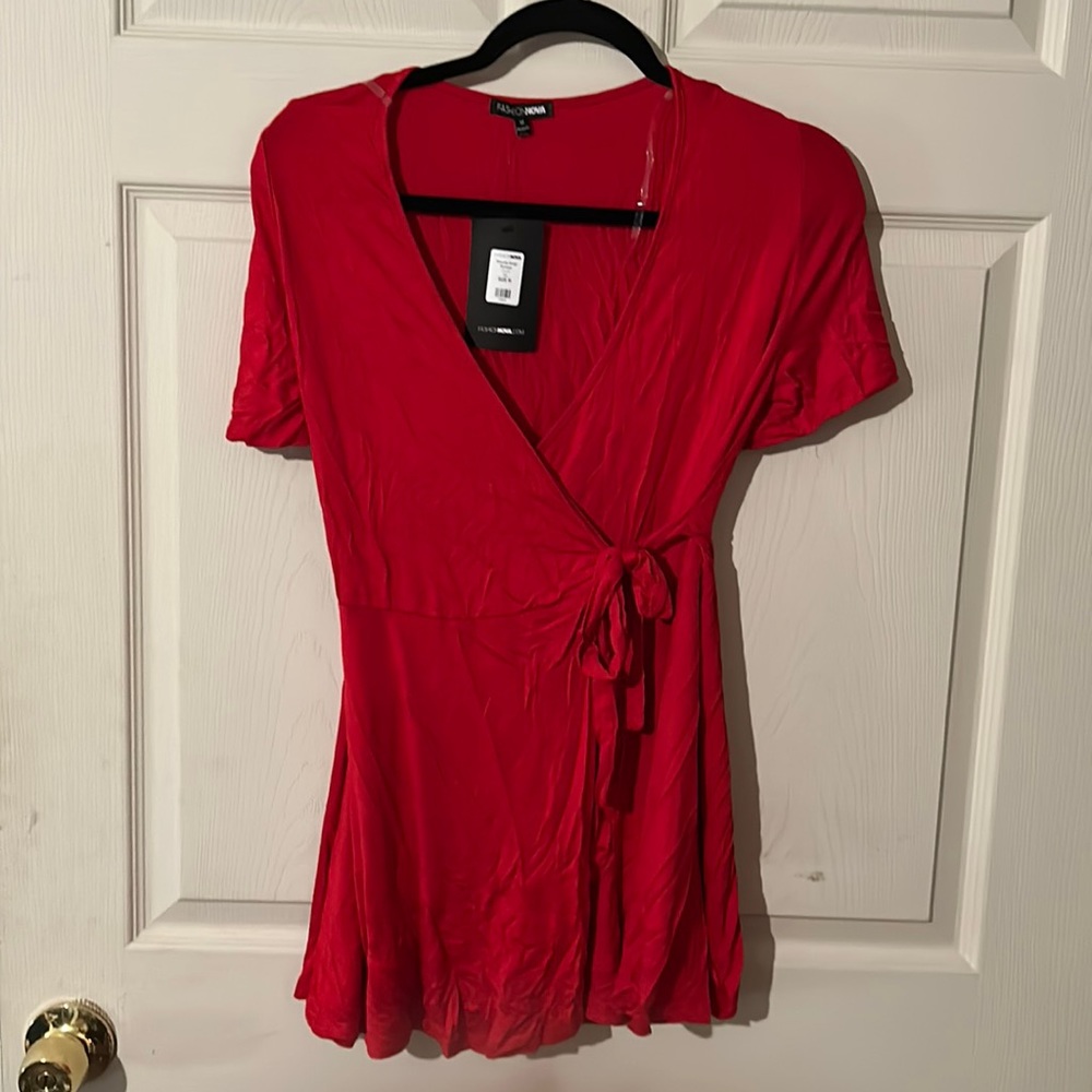 Cute little red romper